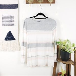 VINCE NWOT - Engineered Stripes T-shirt